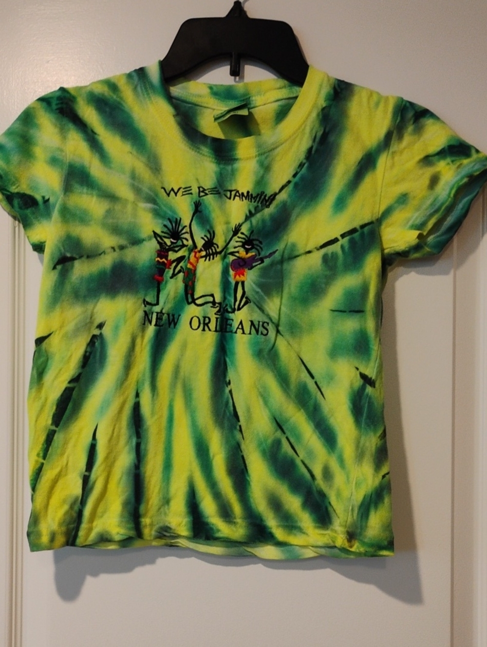 Classic Tie-Dye Kids T-Shirt - Yellow & Green